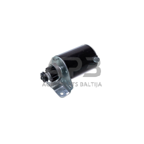 Elektrinis starteris Briggs & Stratton vieno ir dviejų cilindrų varikliams, krumpliaratis su 16 dantų, nuo 7AG iki 22AG 391104, 392744, 392749, 393499, 394744, 394805, 394943, 399169, 490420, 494198, 494325, 494990, 497401, 497595, 499529, 691262, 693054