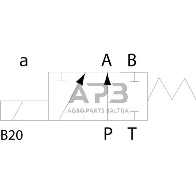 Elektrinis hidraulinis skirstytuvas NG6 KREV03SB20024C