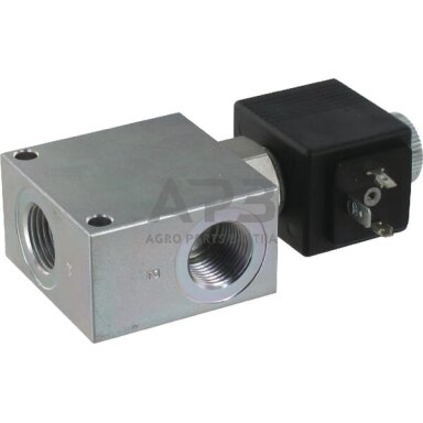 Elektrinis hidraulinis vožtuvas 2/2 EC10M NO 24VDC 1/2" BSP, EC10MNO002