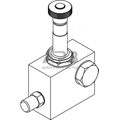 Elektrinis hidraulinis vožtuvas 2/2 VE/B 100 NC 1, VEB16001 3 Elektrinis hidraulinis vožtuvas 2/2 VE/B 100 NC 1, VEB16001 3