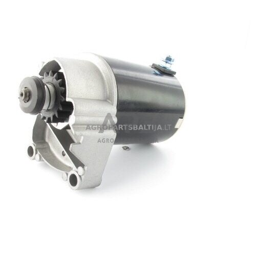 Elektrinis starteris Briggs & Stratton dviejų cilindrų varikliams, krumpliaratis su 16 dantų, nuo 14AG iki 18AG 394808, 497596, 5407H, 393017, 394674, LG497596, SA26497, AM38984, AM39287 Elektrinis starteris Briggs & Stratton dviejų cilindrų varikliams, krumpliaratis su 16 dantų, nuo 14AG iki 18AG 394808, 497596, 5407H, 393017, 394674, LG497596, SA26497, AM38984, AM39287