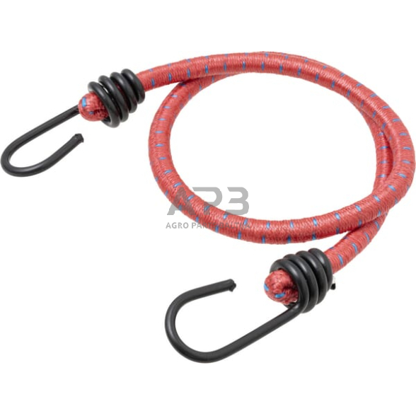 Elastinė tvirtinimo virvė su kabliukais Ø10mm – 800mm BC10100800KR 10vnt.