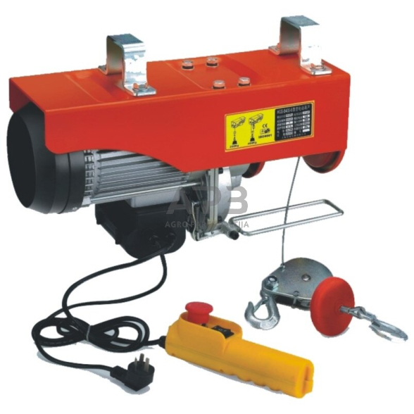 Elektrinė kėlimo gervė 1200kg Elektrinė kėlimo gervė 1200kg