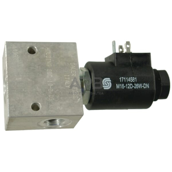 Elektrinis hidraulinis vožtuvas 2/2 SVP10NCR 12VDC A08, SVP10NCR003 Elektrinis hidraulinis vožtuvas 2/2 SVP10NCR 12VDC A08, SVP10NCR003