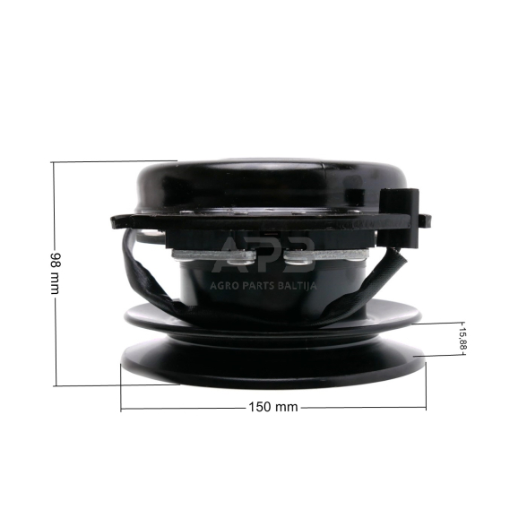 Elektromagnetinė sankaba Wolf 717-04163A, 71704163A, 917-04163A, 91704163A, Expert 96.160 H, Expert 107.180 H, Expert 107.200 H 2