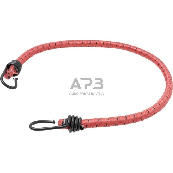Elastinė tvirtinimo virvė su kabliukais Ø12mm – 800mm BC10120800KR 10vnt.