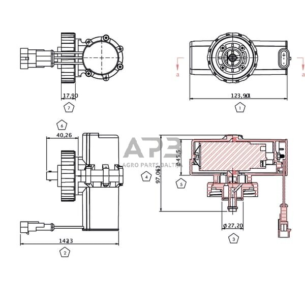 Elektrinė kuro pompa 87802238KR 1