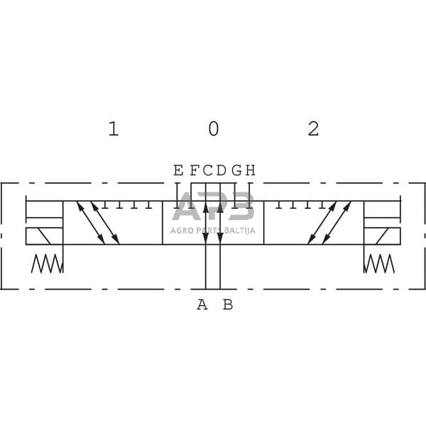 Elektrinis eigos vožtuvas 8/3 12DC DFE-052-8B-G06-1, DFE0528001 3