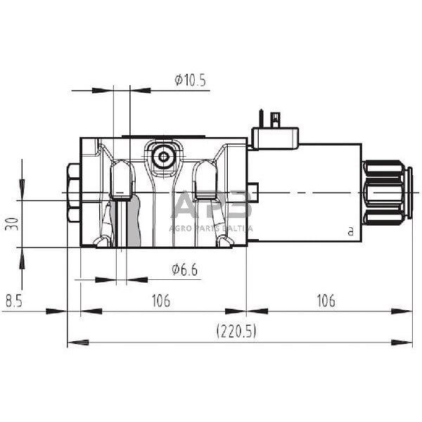 Elektrinis hidraulinis skirstytuvas NG10 KREV05B3012C 3 Elektrinis hidraulinis skirstytuvas NG10 KREV05B3012C 3
