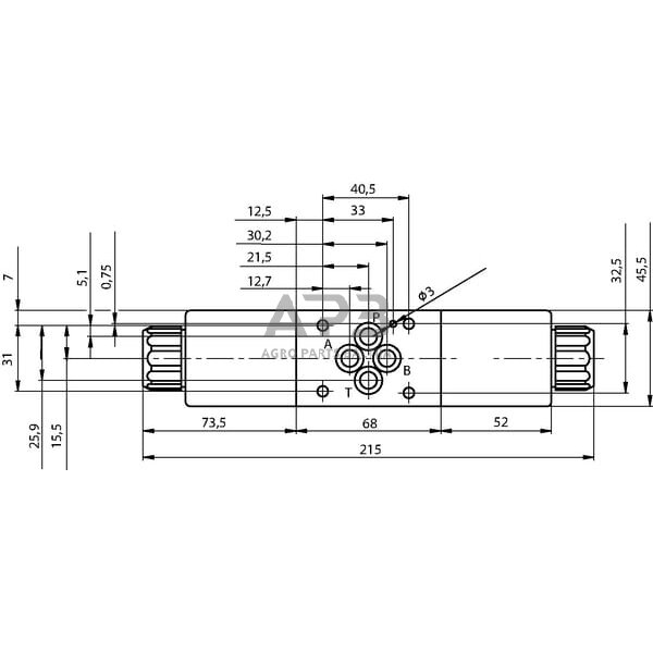 Elektrinis hidraulinis skirstytuvas NG6 KREV03SC2012C 3 Elektrinis hidraulinis skirstytuvas NG6 KREV03SC2012C 3