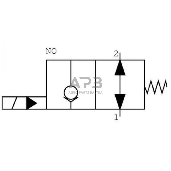 Elektrinis hidraulinis vožtuvas 2/2 SVP10NOR 12VDC, SVP10NOR003 2 Elektrinis hidraulinis vožtuvas 2/2 SVP10NOR 12VDC, SVP10NOR003 2