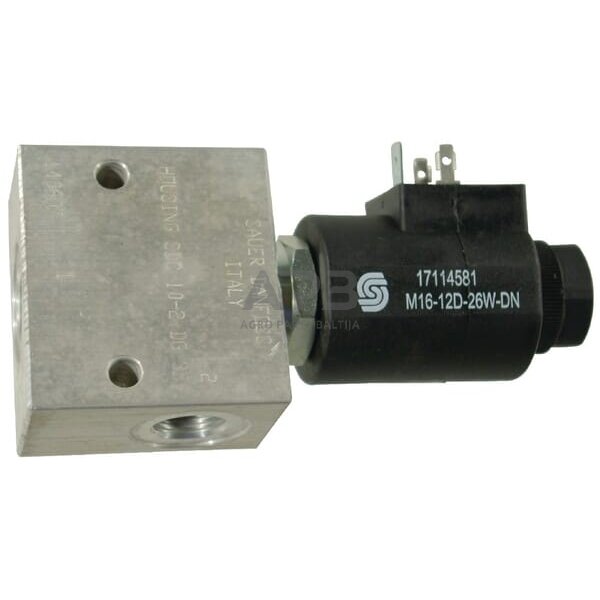 Elektrinis hidraulinis vožtuvas 2/2 SVP10NOR 24VDC A06, SVP10NOR002 Elektrinis hidraulinis vožtuvas 2/2 SVP10NOR 24VDC A06, SVP10NOR002