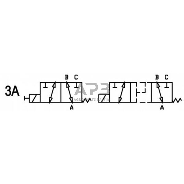 Elektrinis hidraulinis vožtuvas 3/2 24VDC FP-D1-3-E-G3/8-3A-I-B-A, FPD13EG383AIBA 2 Elektrinis hidraulinis vožtuvas 3/2 24VDC FP-D1-3-E-G3/8-3A-I-B-A, FPD13EG383AIBA 2