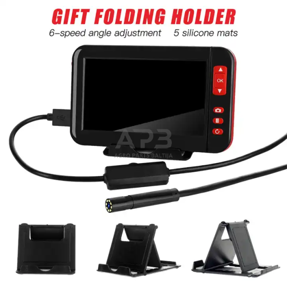Endoskopas su LCD Ø 8mm, 5m 4 Endoskopas su LCD Ø 8mm, 5m 4