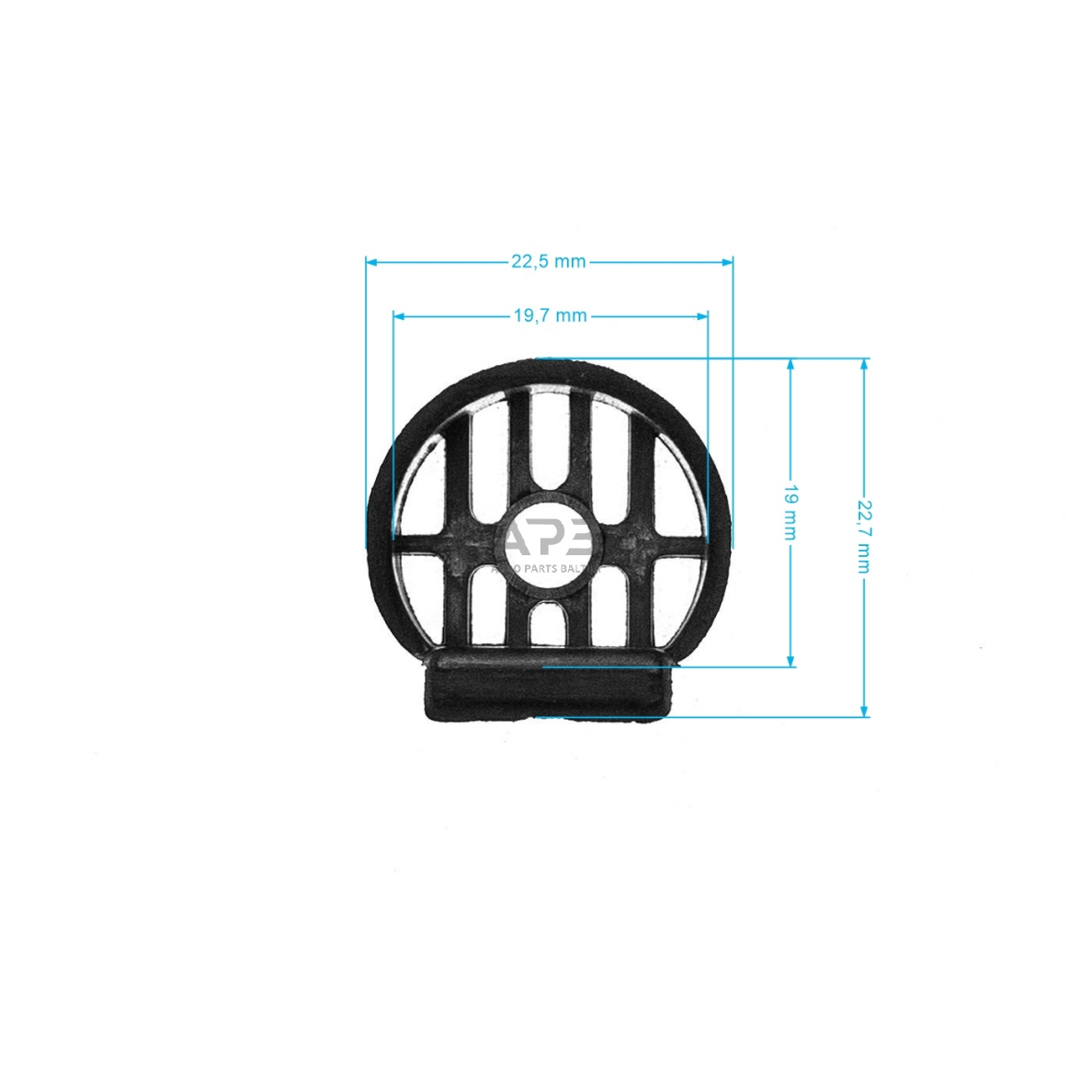 Filtro tarpinė pjūklams Stihl MS180 1130 141 1101, 11301411101 1