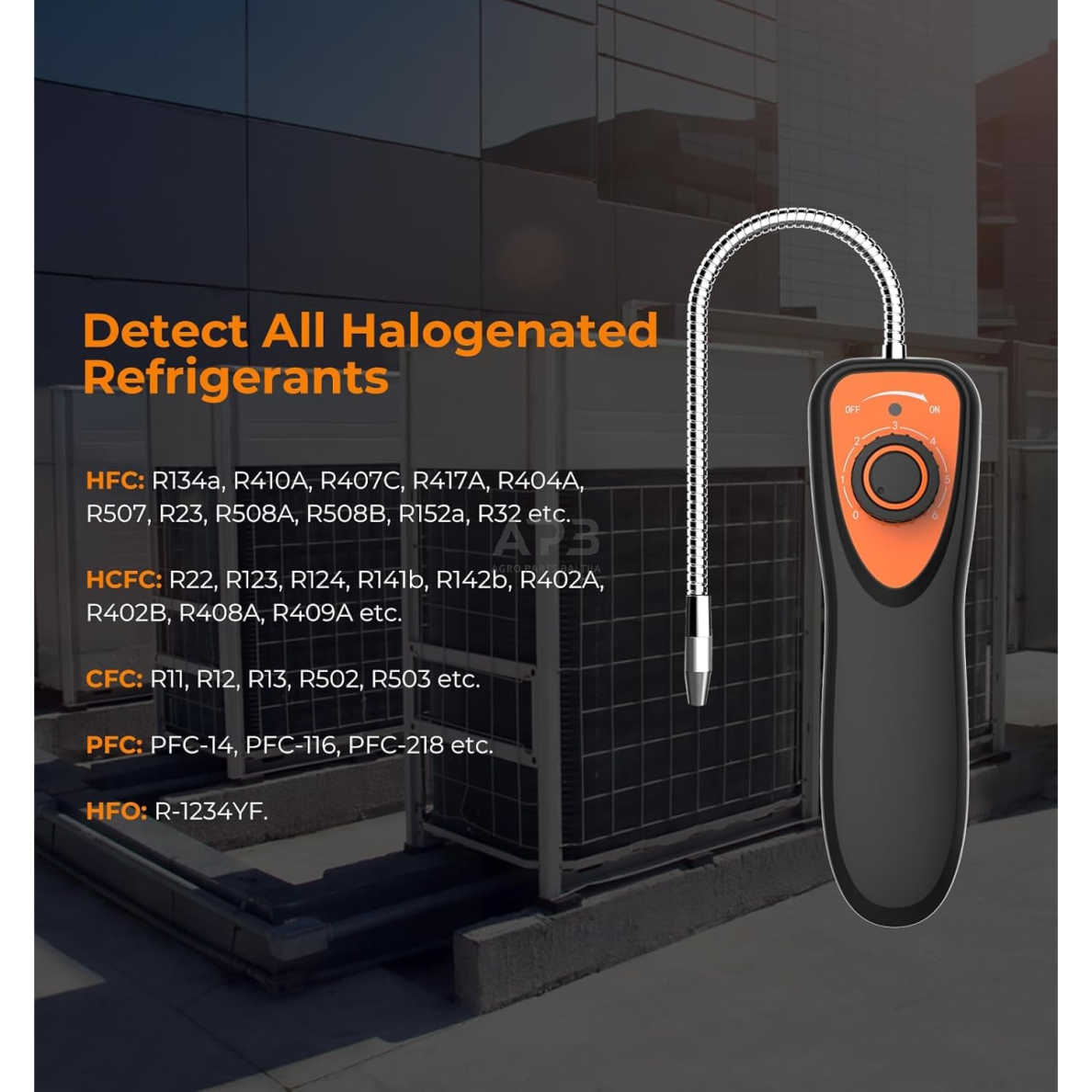 Freono nuotėkio detektorius 5 Freono nuotėkio detektorius 5