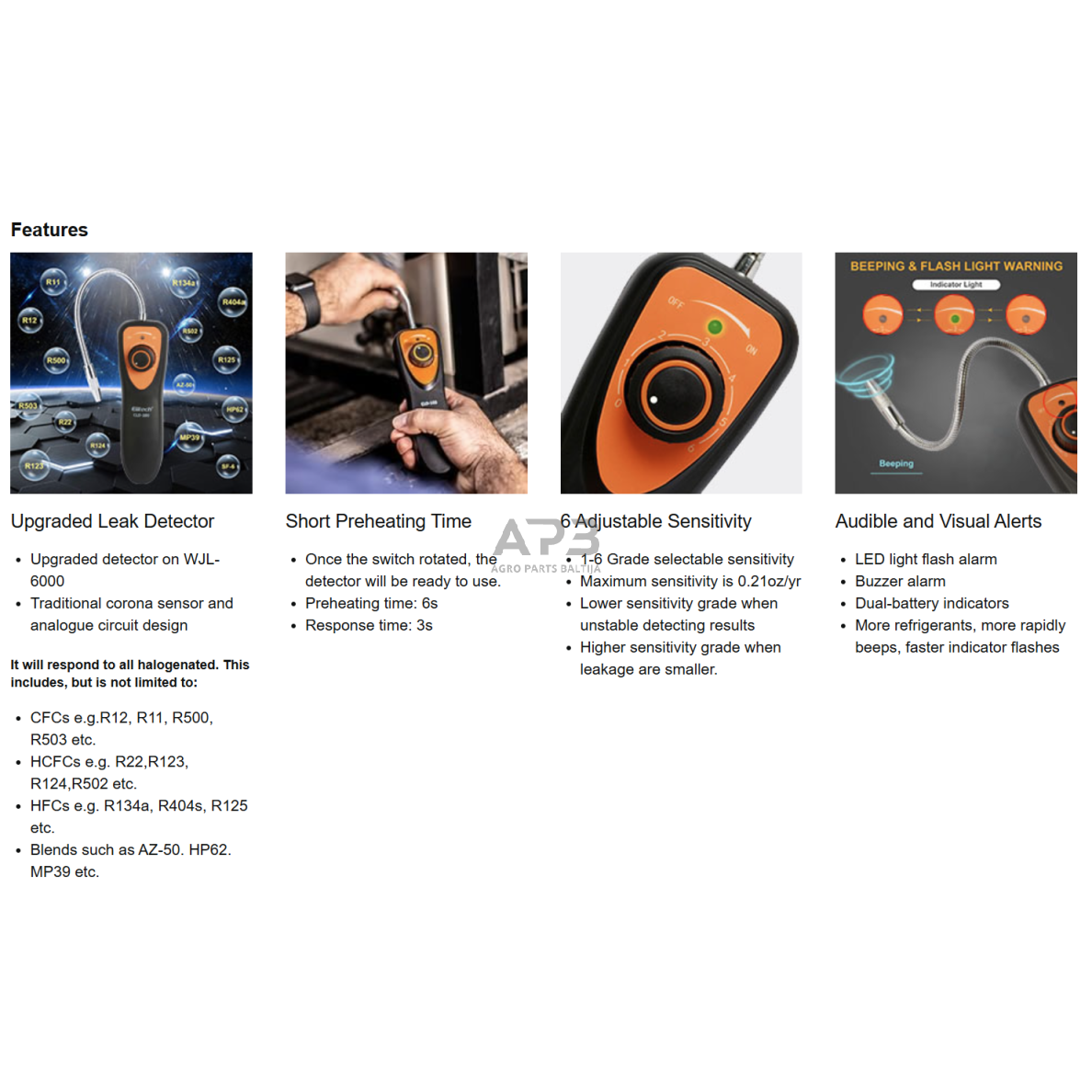 Freono nuotėkio detektorius 7 Freono nuotėkio detektorius 7