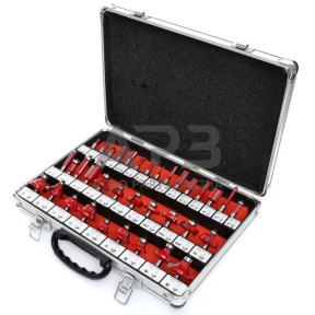 Frezų medžiui rinkinys (35vnt)