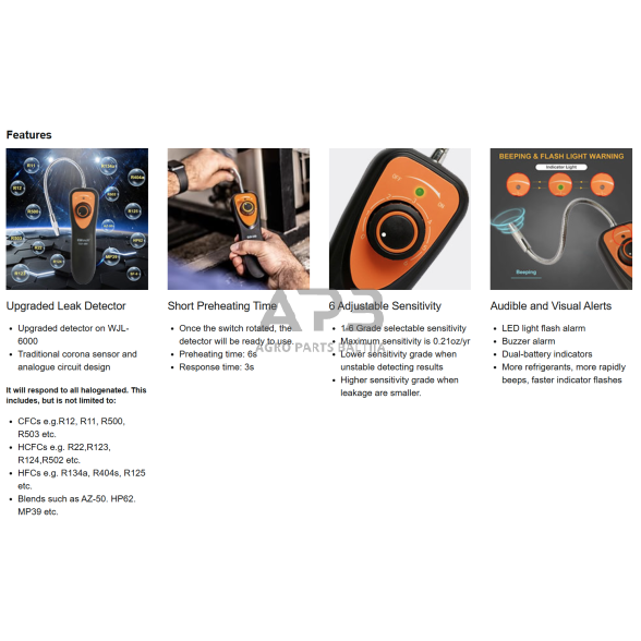 Freono nuotėkio detektorius 7 Freono nuotėkio detektorius 7