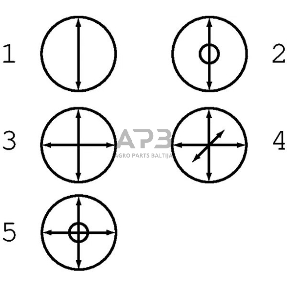 Frontalinio krautuvo valdymo svirtis (2 Serija) 162F1310, PVRE162F1310 4 Frontalinio krautuvo valdymo svirtis (2 Serija) 162F1310, PVRE162F1310 4