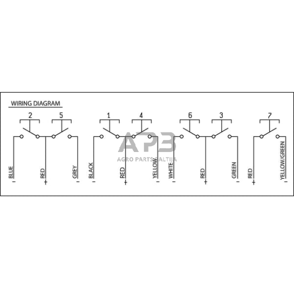 Frontalinio krautuvo valdymo svirtis M10 E9634000753 3 Frontalinio krautuvo valdymo svirtis M10 E9634000753 3