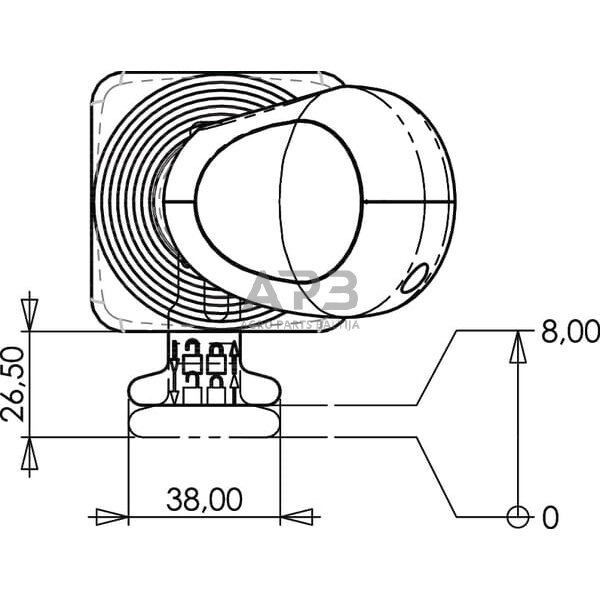 Frontalinio krautuvo valdymo svirtis be mygtukų IMCL60200B 4 Frontalinio krautuvo valdymo svirtis be mygtukų IMCL60200B 4