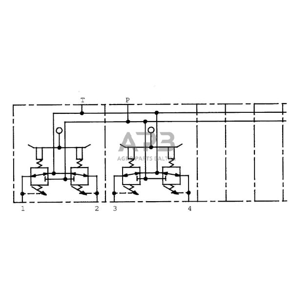 Frontalinio krautuvo valdymo svirtis SV30/2-B/01G-001A, SV302B01G 4 Frontalinio krautuvo valdymo svirtis SV30/2-B/01G-001A, SV302B01G 4