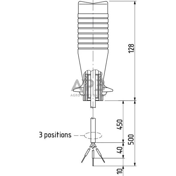 Frontalinio krautuvuo valdymo svirtis SV 01, SV01B01Y 2 Frontalinio krautuvuo valdymo svirtis SV 01, SV01B01Y 2