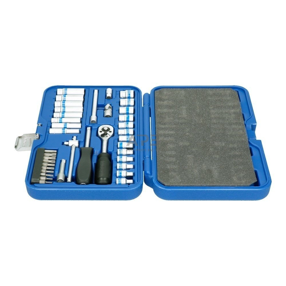 Galvučių rinkinys 1/4" (39vnt) 1 Galvučių rinkinys 1/4" (39vnt) 1