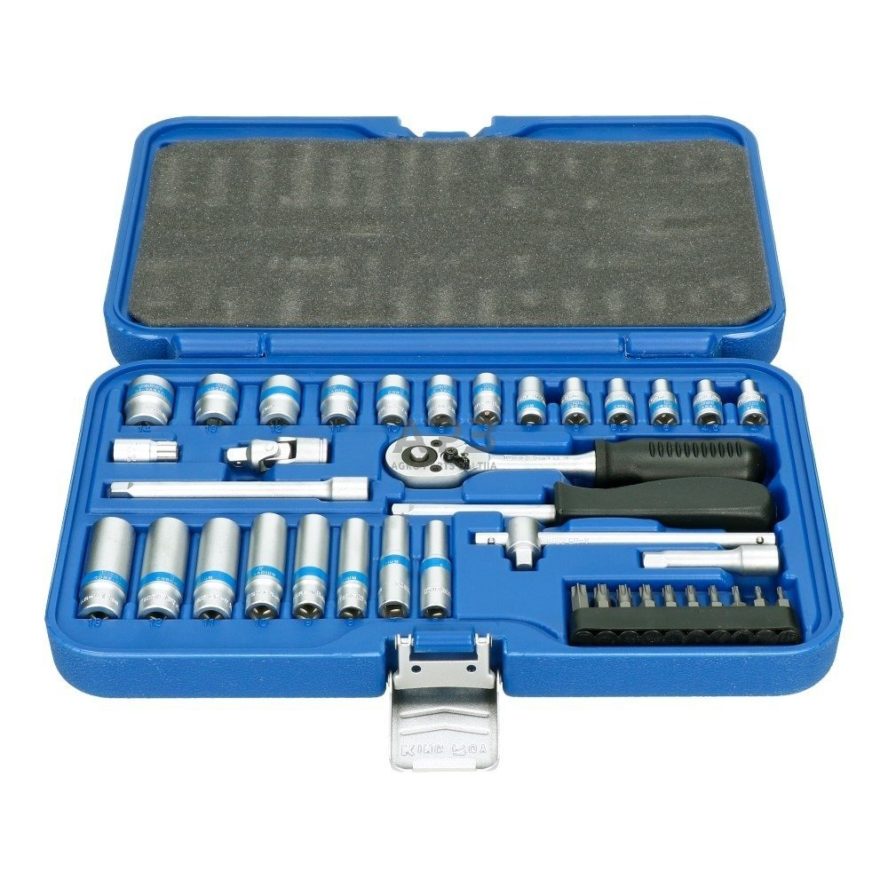 Galvučių rinkinys 1/4" (39vnt) Galvučių rinkinys 1/4" (39vnt)