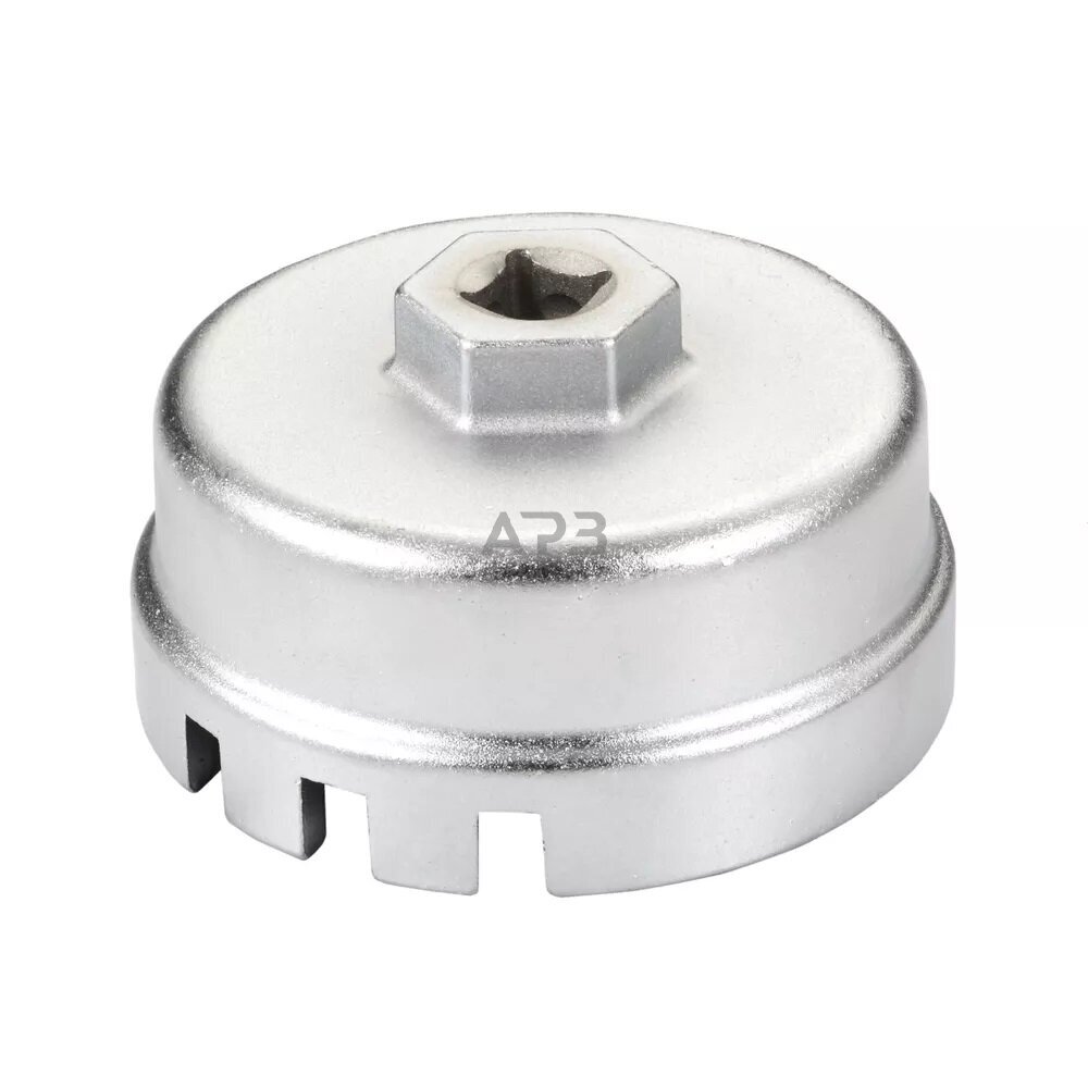 Galvutė tepalo filtrui 64.5mm 14-kamp 3/8" Galvutė tepalo filtrui 64.5mm 14-kamp 3/8"