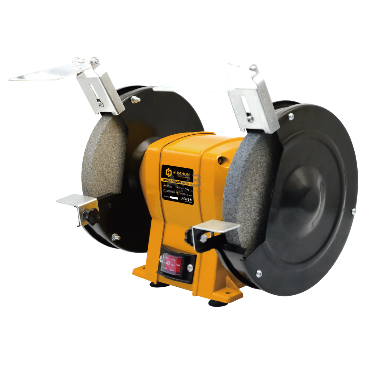 Galandinimo staklės 200mm, 230v/50Hz, 250W,2950rpm Galandinimo staklės 200mm, 230v/50Hz, 250W,2950rpm