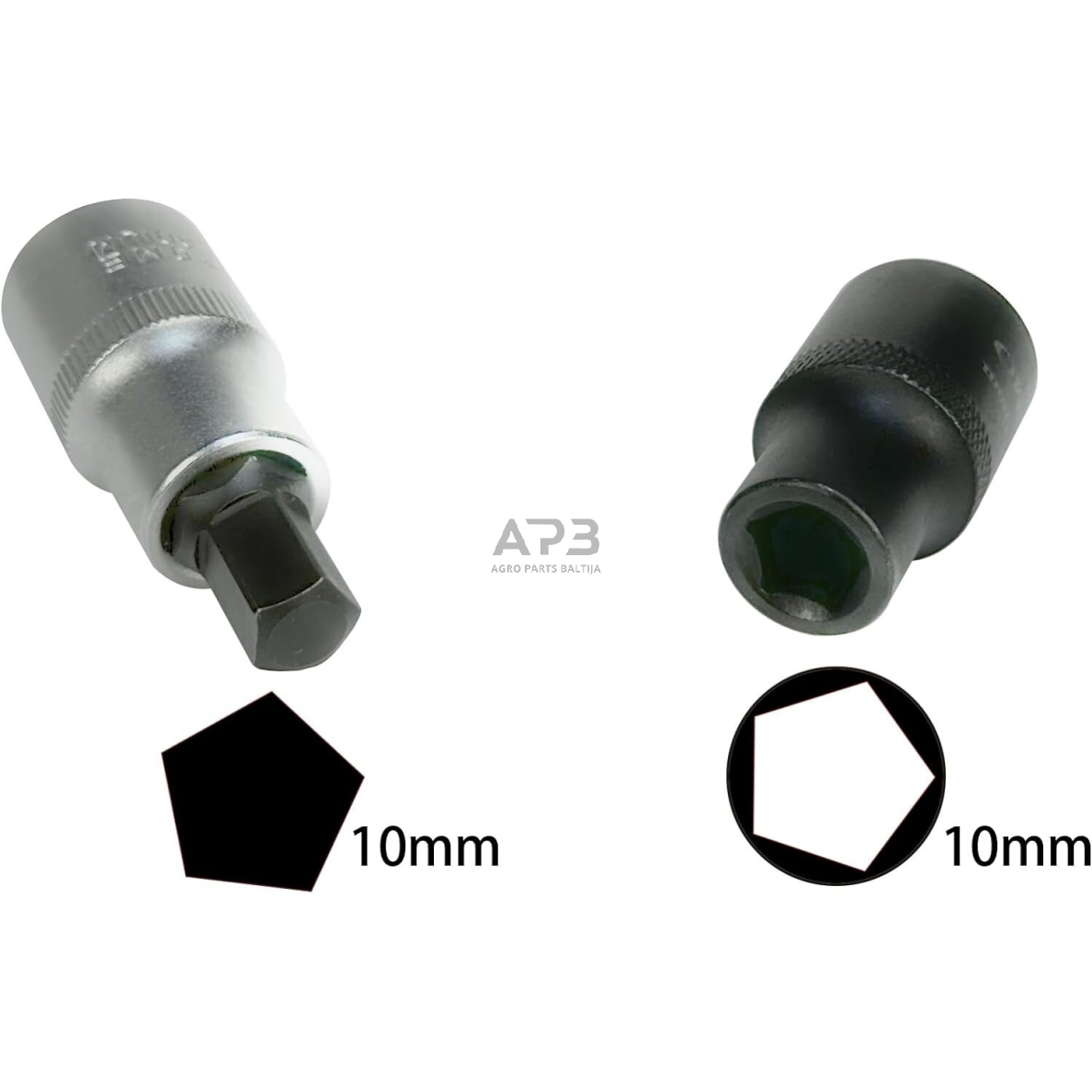 Galvučių ir galvučių su antgaliais rinkinys 17vnt. stabdžių remontui 5 Galvučių ir galvučių su antgaliais rinkinys 17vnt. stabdžių remontui 5