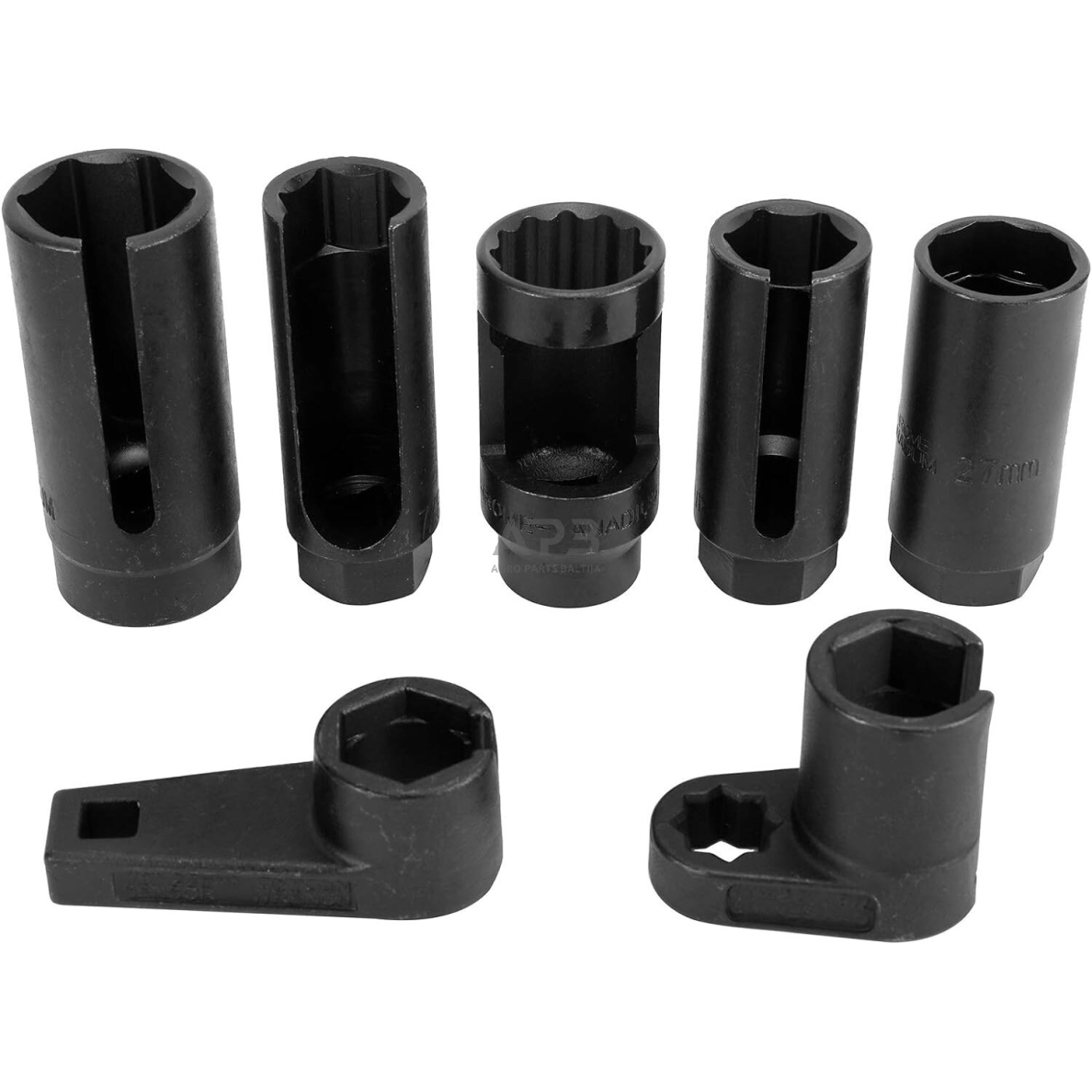 Galvučių lambda zondui rinkinys 1/2'' 7vnt. 1 Galvučių lambda zondui rinkinys 1/2'' 7vnt. 1