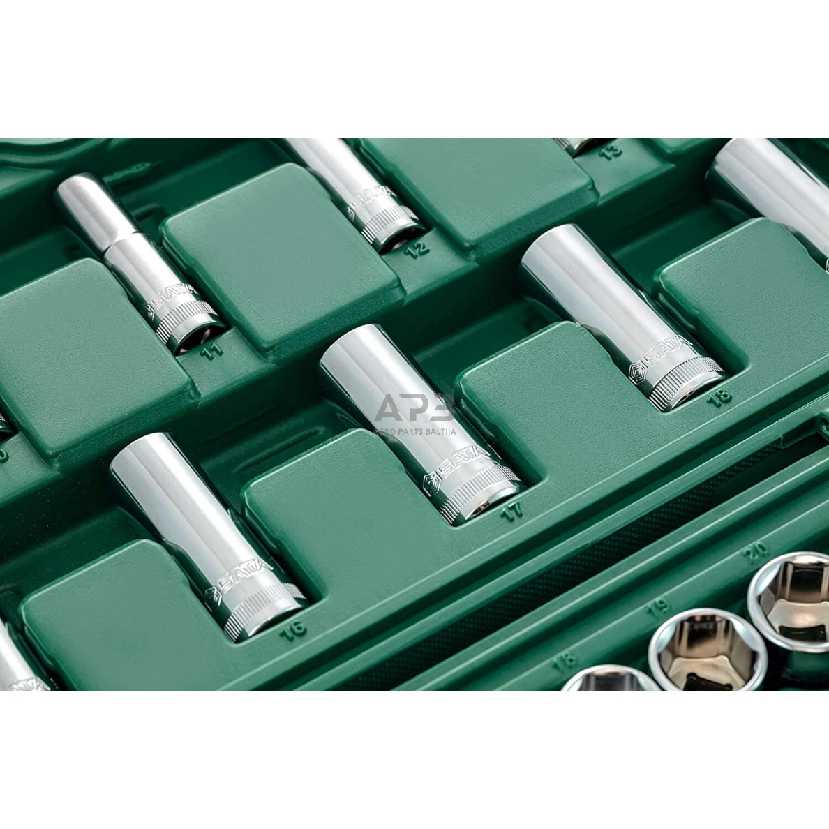 Galvučių rink. 3/8" (60vnt) 3 Galvučių rink. 3/8" (60vnt) 3