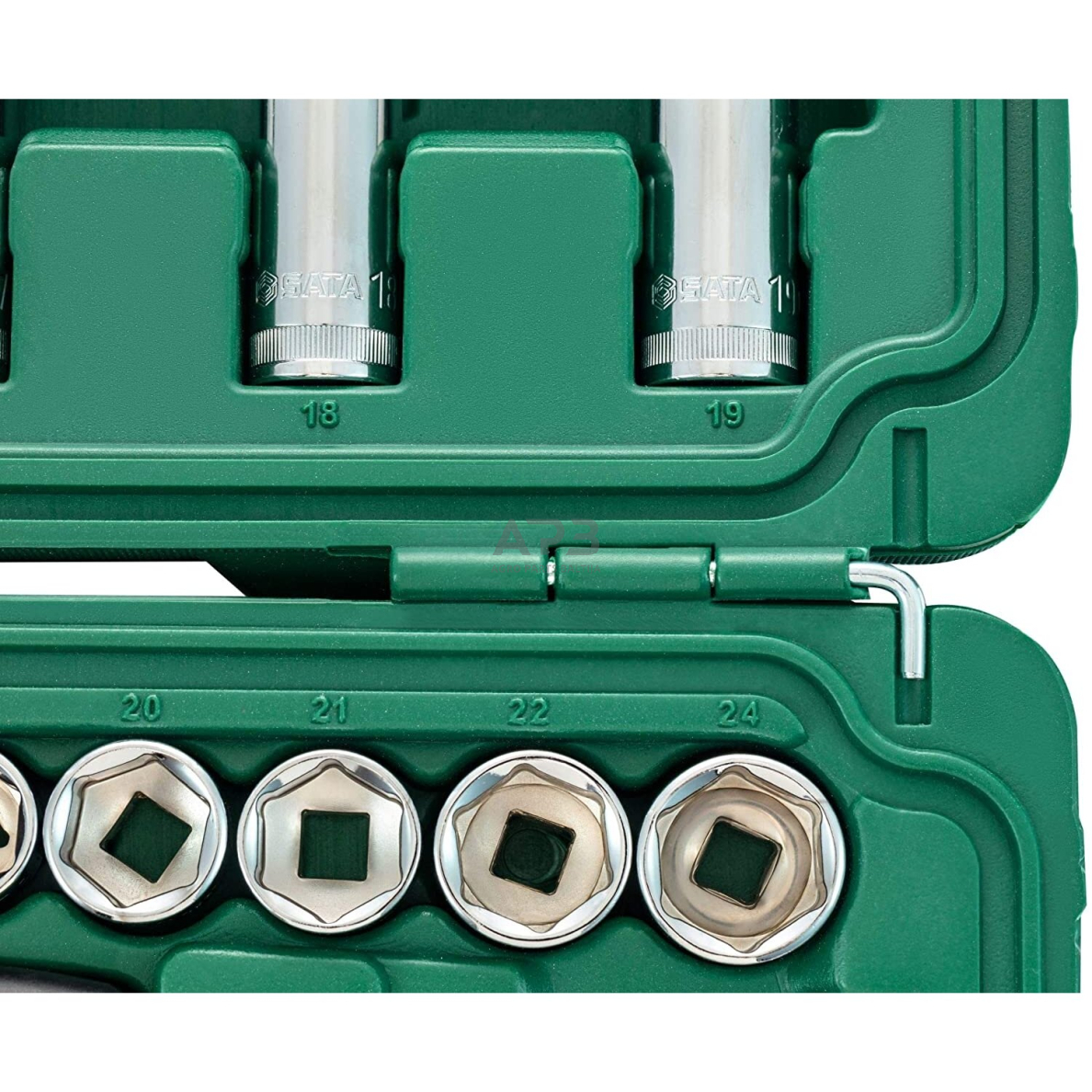 Galvučių rink. 3/8" (60vnt) 4 Galvučių rink. 3/8" (60vnt) 4