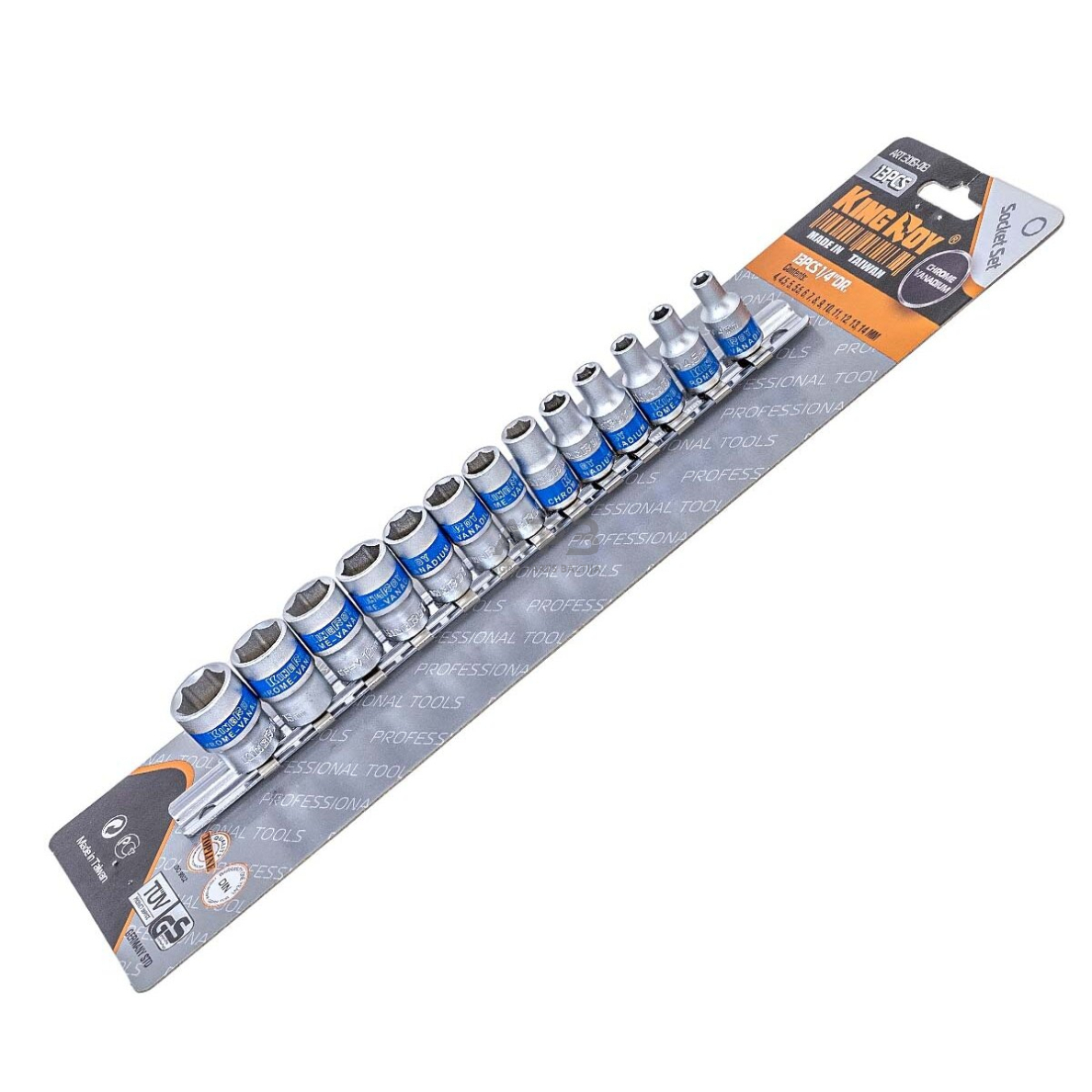 Galvučių rinkinys 1/4" (13vnt) 3 Galvučių rinkinys 1/4" (13vnt) 3