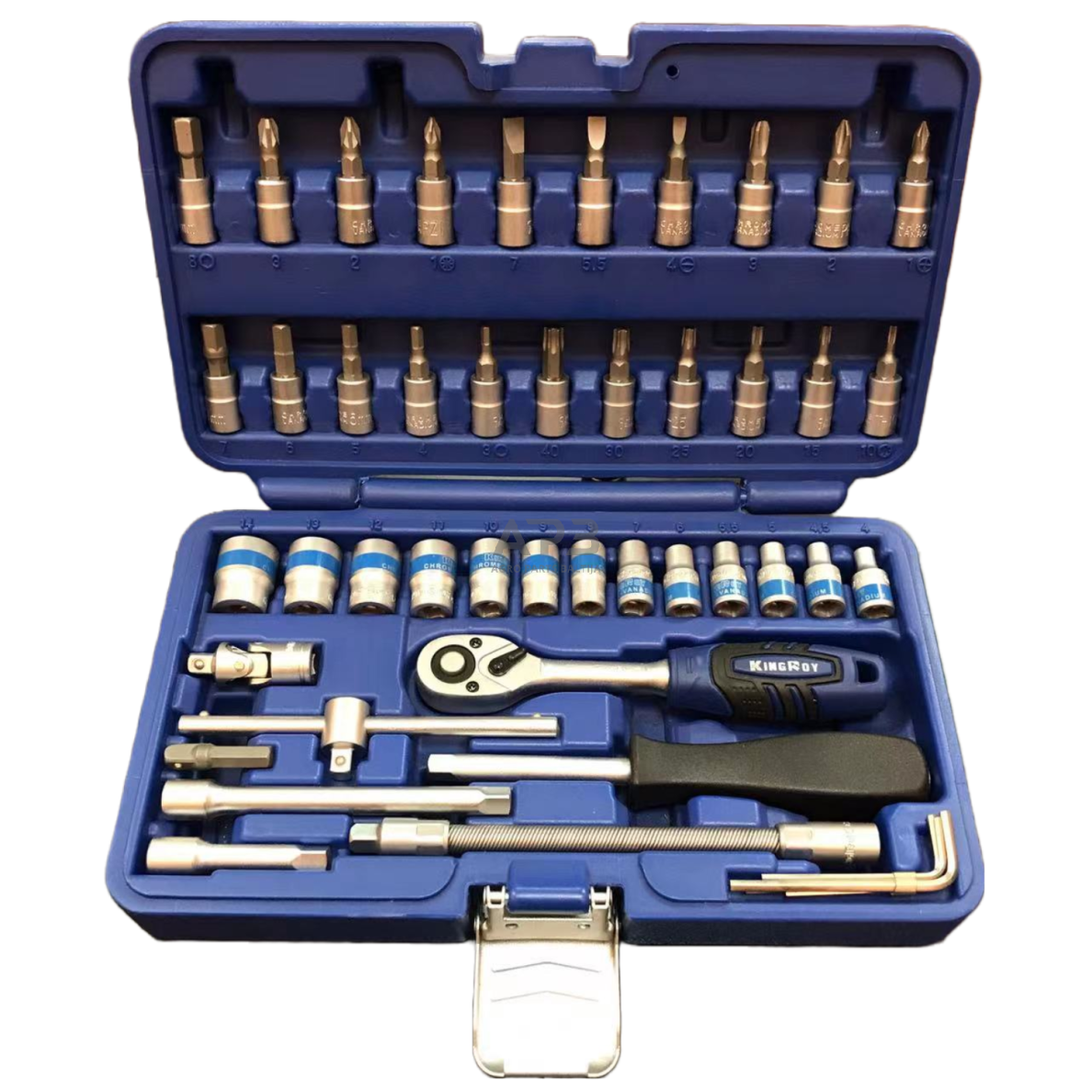 Galvučių rinkinys 1/4" (46vnt) (12-kamp) 2 Galvučių rinkinys 1/4" (46vnt) (12-kamp) 2