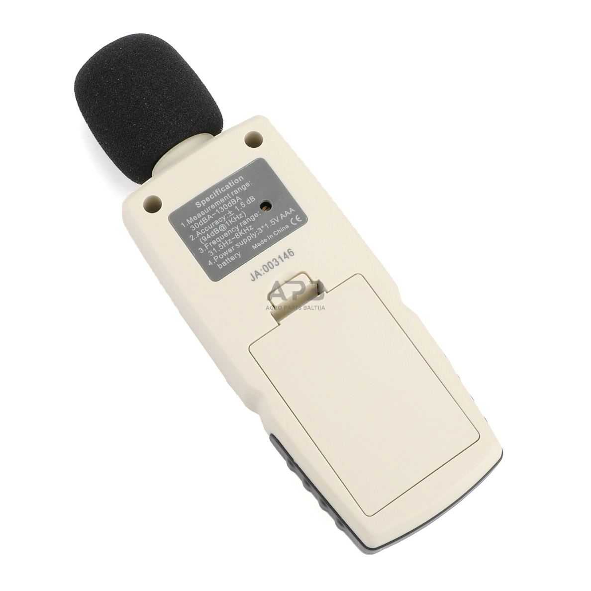Garso lygio matuoklis 30-130dBA 5 Garso lygio matuoklis 30-130dBA 5