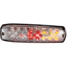Galiniai žibintai LED, stačiakampis, 12/24V, Hella 2SK343910037