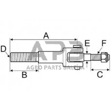 Galinio mazgo stabilizatorius 98,00 mm Vapormatic VPL3278