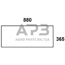 Galinis kabinos stiklas apatinis 092312550N
