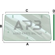 Galinis kabinos stiklas Vapormatic VPM7080