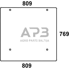 Galinis kabinos stiklas 7701350685N Galinis kabinos stiklas 7701350685N