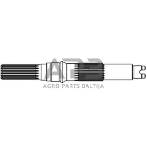 Galinės ašies velenas Vapormatic AV100172