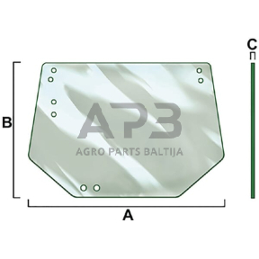 Galinis kabinos stiklas Vapormatic VPM7193