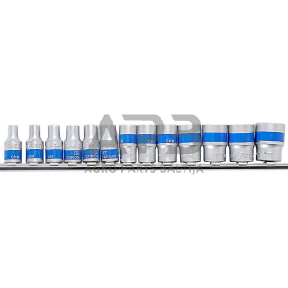 Galvučių rinkinys 1/4" (13vnt)