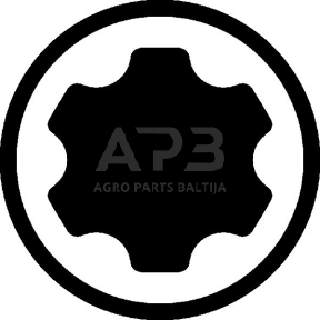 Galvučių su antgaliais rinkinys 3/8" (TORX Plus) 9vnt.