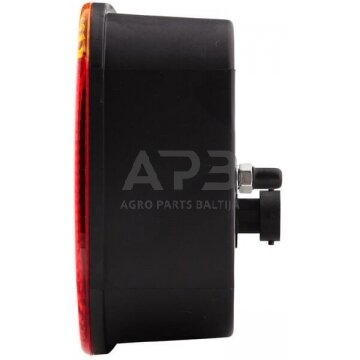 Galinis žibintas dešininis stačiakampis, 12V, raudona/gintarinė, 244x60x138mm, 5 kontaktų, Hella 2VB998232021 2 Galinis žibintas dešininis stačiakampis, 12V, raudona/gintarinė, 244x60x138mm, 5 kontaktų, Hella 2VB998232021 2