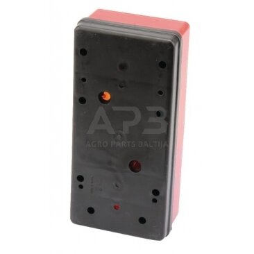 Galinis žibintas kairinis stačiakampis, raudona/skaidri/gintarinė, 220x62x105mm, Ajba LA16114 1 Galinis žibintas kairinis stačiakampis, raudona/skaidri/gintarinė, 220x62x105mm, Ajba LA16114 1